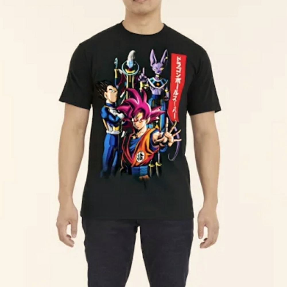 Dragon Ball Super Group Shot T-Shirt Size 3XLT